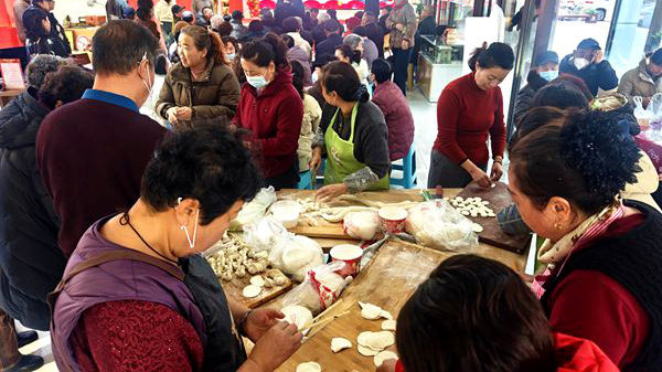 民进中卫市委会在东方红社区开展冬至主题活动