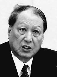 全国人大常委会副委员长 民建中央主席 成思危