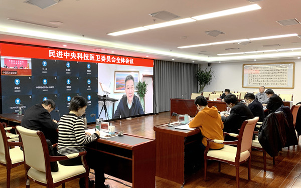 张雨东出席民进中央科技医卫委员会全体会议