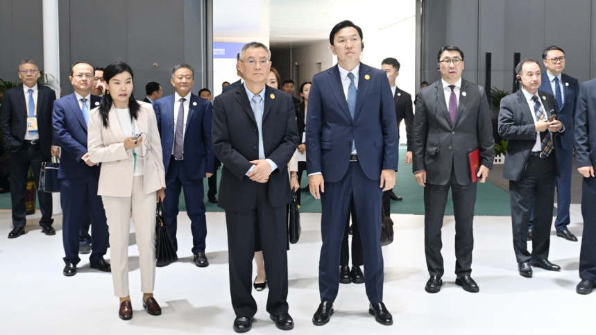 第五届中国—蒙古国博览会开幕 蔡达峰乌其尔勒出席并致辞