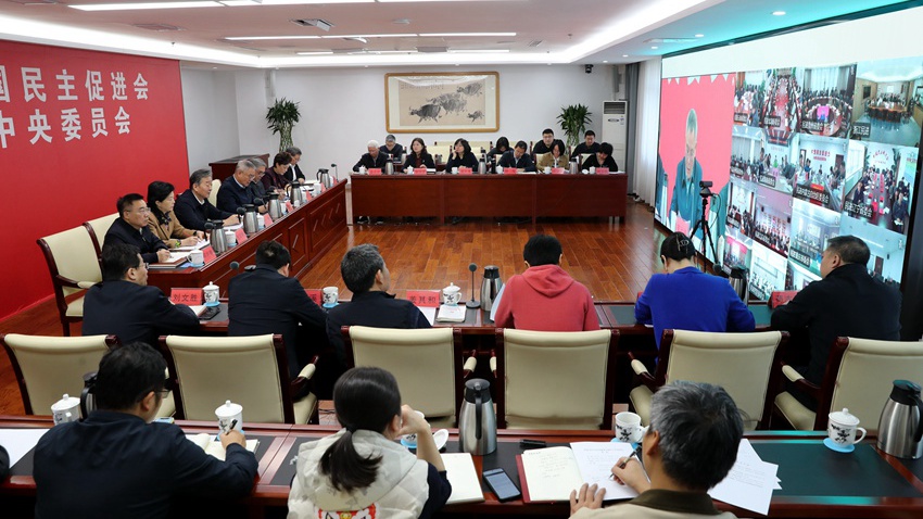 民进2026年社会服务主题年工作动员会在京召开