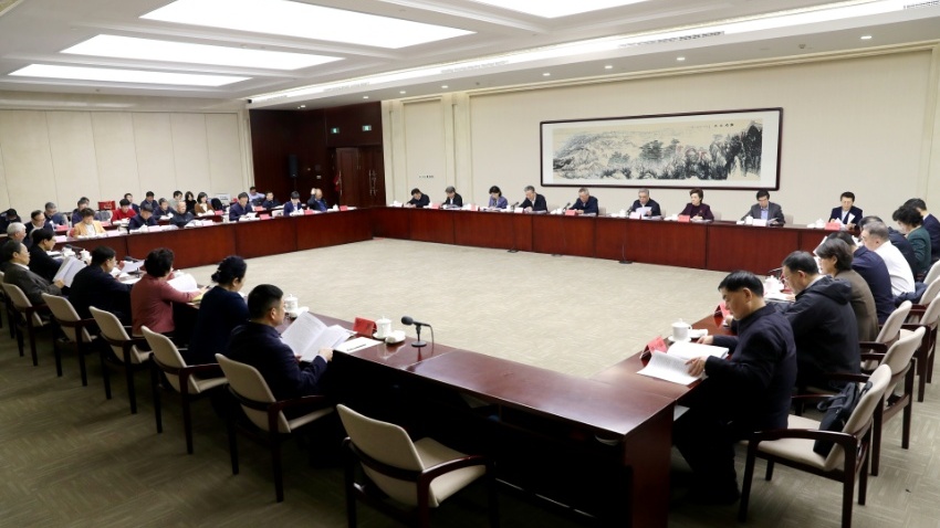 民进思想政治工作会议在京召开