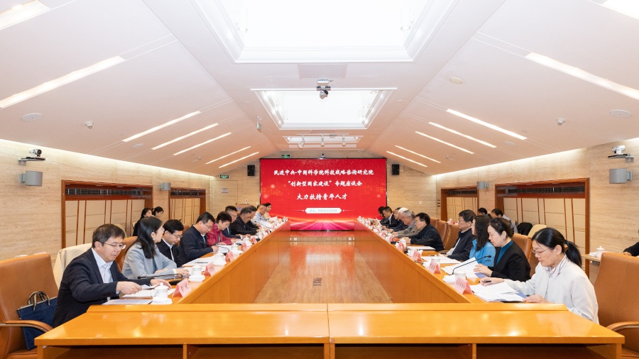 民进中央—中国科学院科技战略咨询研究院“创新型国家建设”专题座谈会在京举行